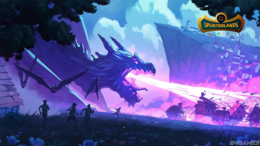 کسب درآمد از بازی Splinterlands، وب سایت 24Games